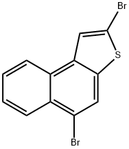 2,5-dibromonaphtho[2,1-b]thiophene Struktur