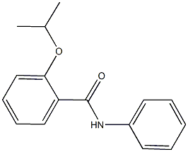 2-isopropoxy-N-phenylbenzamide Structure