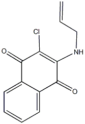 2-(allylamino)-3-chloronaphthoquinone,22272-29-3,结构式