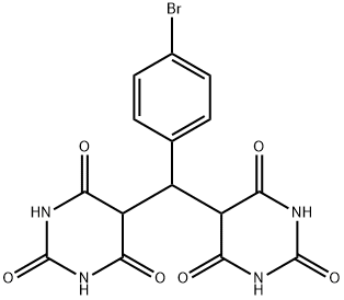 5-[(4-bromophenyl)(6-hydroxy-2,4-dioxo-1,2,3,4-tetrahydropyrimidin-5-yl)methyl]-6-hydroxypyrimidine-2,4(1H,3H)-dione|