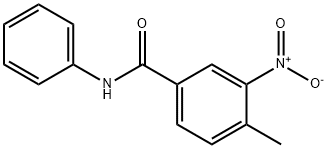 3-nitro-4-methyl-N-phenylbenzamide Structure