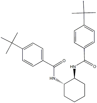 4-tert-butyl-N-{2-[(4-tert-butylbenzoyl)amino]cyclohexyl}benzamide,229340-62-9,结构式