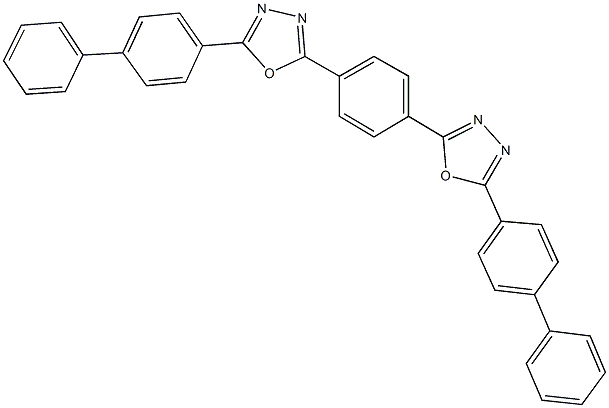 2-[1,1'-biphenyl]-4-yl-5-[4-(5-[1,1'-biphenyl]-4-yl-1,3,4-oxadiazol-2-yl)phenyl]-1,3,4-oxadiazole|