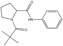 231307-38-3 1-(2,2-dimethylpropanoyl)-N-phenyl-2-pyrrolidinecarboxamide