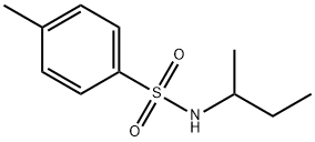 N-(sec-butyl)-4-methylbenzenesulfonamide 结构式