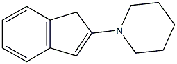 1-(1H-inden-2-yl)piperidine Struktur