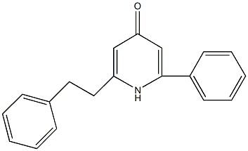 2-phenyl-6-(2-phenylethyl)-4(1H)-pyridinone,24015-52-9,结构式