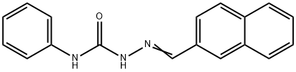 2-naphthaldehyde N-phenylsemicarbazone Structure