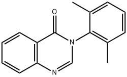 3-(2,6-dimethylphenyl)-4(3H)-quinazolinone Structure