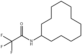 N-cyclododecyl-2,2,2-trifluoroacetamide Struktur