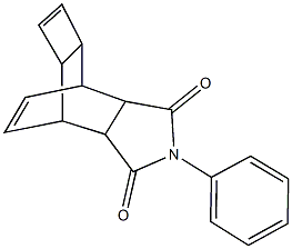 24139-31-9 4-phenyl-4-azatetracyclo[5.4.2.0~2,6~.0~8,11~]trideca-9,12-diene-3,5-dione