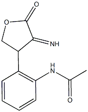 N-[2-(4-imino-5-oxotetrahydro-3-furanyl)phenyl]acetamide|