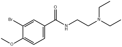 3-bromo-N-[2-(diethylamino)ethyl]-4-methoxybenzamide Structure