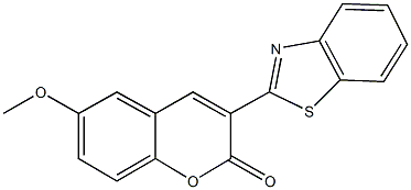 245072-50-8 3-(1,3-benzothiazol-2-yl)-6-methoxy-2H-chromen-2-one