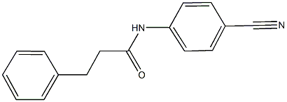 N-(4-cyanophenyl)-3-phenylpropanamide|