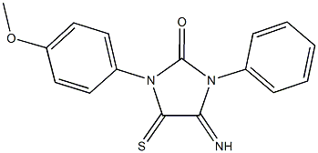 252004-99-2 4-imino-1-(4-methoxyphenyl)-3-phenyl-5-thioxo-2-imidazolidinone