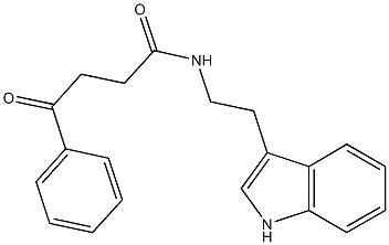 N-[2-(1H-indol-3-yl)ethyl]-4-oxo-4-phenylbutanamide Structure