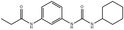 N-(3-{[(cyclohexylamino)carbonyl]amino}phenyl)propanamide|