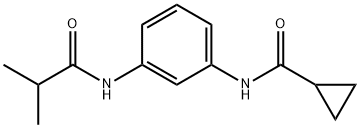 25256-03-5 N-[3-(isobutyrylamino)phenyl]cyclopropanecarboxamide