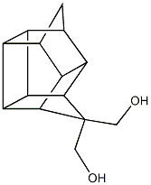 [5-(hydroxymethyl)hexacyclo[5.4.1.0~2,6~.0~3,10~.0~4,8~.0~9,12~]dodec-5-yl]methanol 结构式