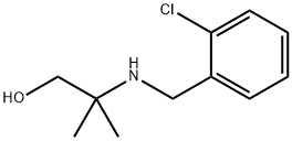 2-[(2-chlorobenzyl)amino]-2-methyl-1-propanol Structure