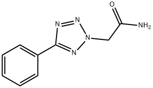 2-(5-phenyl-2H-tetraazol-2-yl)acetamide Structure