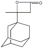 4-(1-adamantyl)-4-methyl-2-oxetanone 结构式
