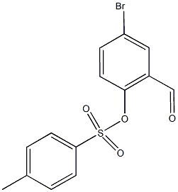 4-bromo-2-formylphenyl 4-methylbenzenesulfonate Structure
