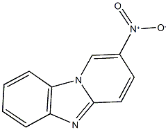 2-nitropyrido[1,2-a]benzimidazole Structure