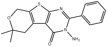 263402-85-3 3-amino-6,6-dimethyl-2-phenyl-3,5,6,8-tetrahydro-4H-pyrano[4',3':4,5]thieno[2,3-d]pyrimidin-4-one