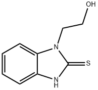 2H-Benzimidazole-2-thione,1,3-dihydro-1-(2-hydroxyethyl)-(9CI) Structure