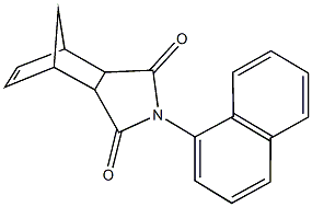 4-(1-naphthyl)-4-azatricyclo[5.2.1.0~2,6~]dec-8-ene-3,5-dione Structure