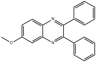 2,3-diphenyl-6-quinoxalinyl methyl ether Structure