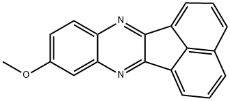 acenaphtho[1,2-b]quinoxalin-9-yl methyl ether Struktur