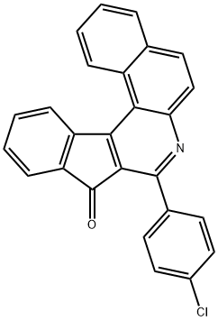 27007-25-6 8-(4-chlorophenyl)-9H-benzo[f]indeno[2,1-c]quinolin-9-one