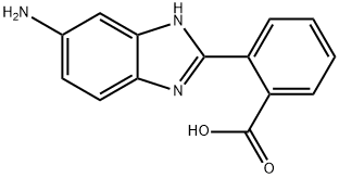 2-(5-amino-1H-benzimidazol-2-yl)benzoic acid Structure