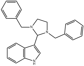 27419-67-6 3-(1,3-dibenzyl-2-imidazolidinyl)-1H-indole