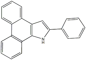 2-phenyl-1H-dibenzo[e,g]indole Structure