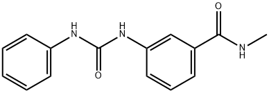 3-[(anilinocarbonyl)amino]-N-methylbenzamide Structure