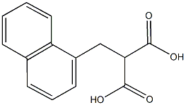 2-(1-naphthylmethyl)malonic acid Structure