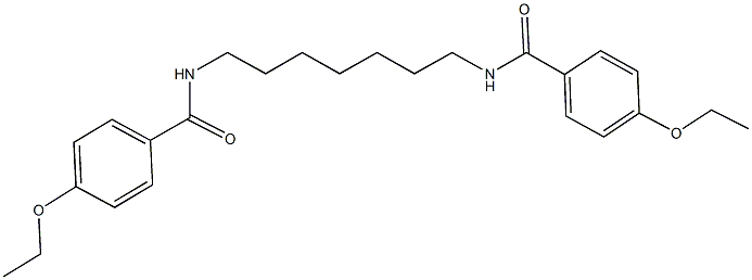 4-ethoxy-N-{7-[(4-ethoxybenzoyl)amino]heptyl}benzamide|