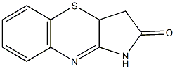 3,3a-dihydropyrrolo[3,2-b][1,4]benzothiazin-2(1H)-one Struktur