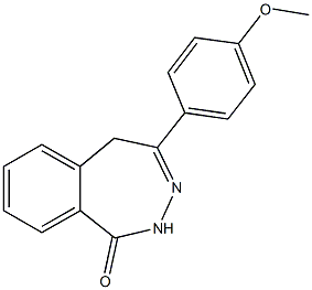 4-(4-methoxyphenyl)-2,5-dihydro-1H-2,3-benzodiazepin-1-one,28352-56-9,结构式