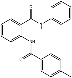 2-[(4-methylbenzoyl)amino]-N-phenylbenzamide|