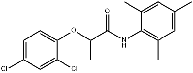 2-(2,4-dichlorophenoxy)-N-mesitylpropanamide Structure