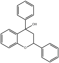 2,4-diphenyl-4-chromanol,2859-95-2,结构式