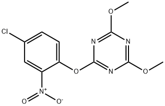 28690-97-3 2-{4-chloro-2-nitrophenoxy}-4,6-dimethoxy-1,3,5-triazine