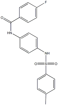 289629-02-3 4-fluoro-N-(4-{[(4-methylphenyl)sulfonyl]amino}phenyl)benzamide