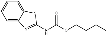 butyl 1,3-benzothiazol-2-ylcarbamate Structure