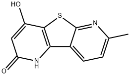 4-hydroxy-7-methylpyrido[2',3':4,5]thieno[2,3-b]pyridin-2(1H)-one,290299-82-0,结构式